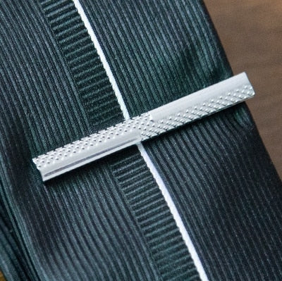 Tie Clip Bright Chrome Stainless Steel Jewelry Necktie Clips Pin Clasp Clamp Wedding Charm Creative Gifts Tie Clip for Men