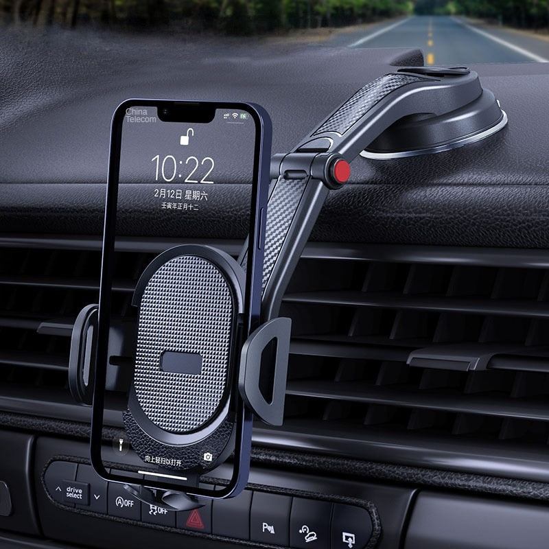 2022 NEW Universal Sucker Car Phone Holder 360° Windshield Car Dashboard Mobile Cell Support Bracket for 4.0-6 Inch Smartphones